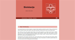 Desktop Screenshot of biolokacija.lt